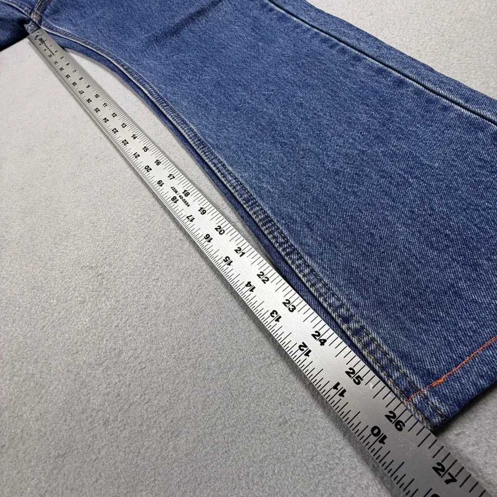 Levis Regular Fit Straight Leg Jeans Blue Denim Medium Wash Mens 30x29
